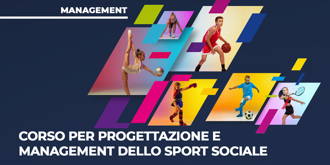 Banner corso progettazione e management dello sport sociale - 2026